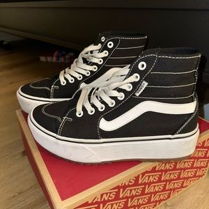 Platform high top vans